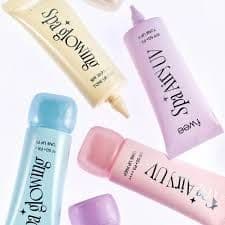 Base Tonificante UV Arejada FWEE Glow 35ml | 4 Tipos Fórmula Leve Brilho Diário K-Beleza BusanPick