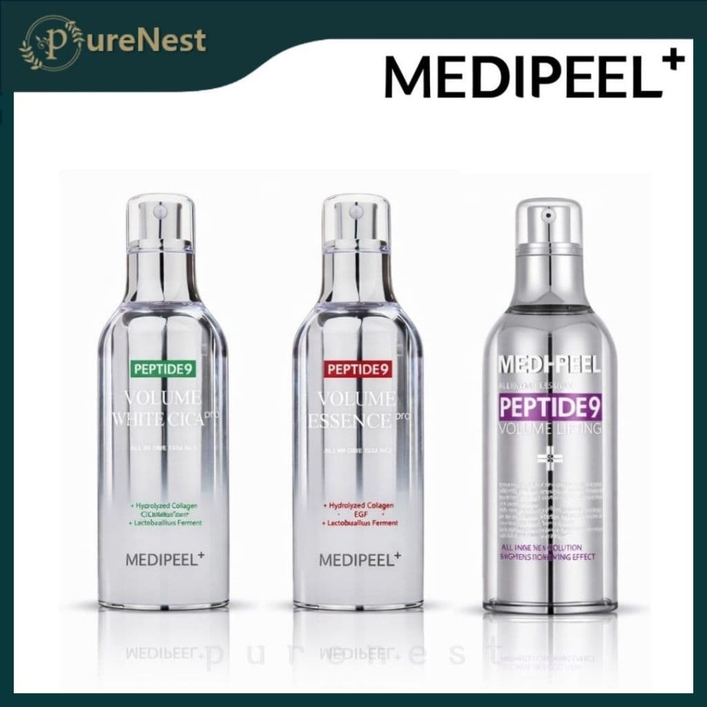 [Medipeel] Essência Peptide 9 Volume All-in-One / Lifting / White Cica 100ml (3 Tipos)
