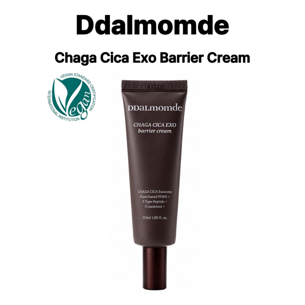 Ddalmomde Chaga Cica Exo Creme Barreira 50ml | Elasticidade Reparação De Pele K-Beleza BusanPick