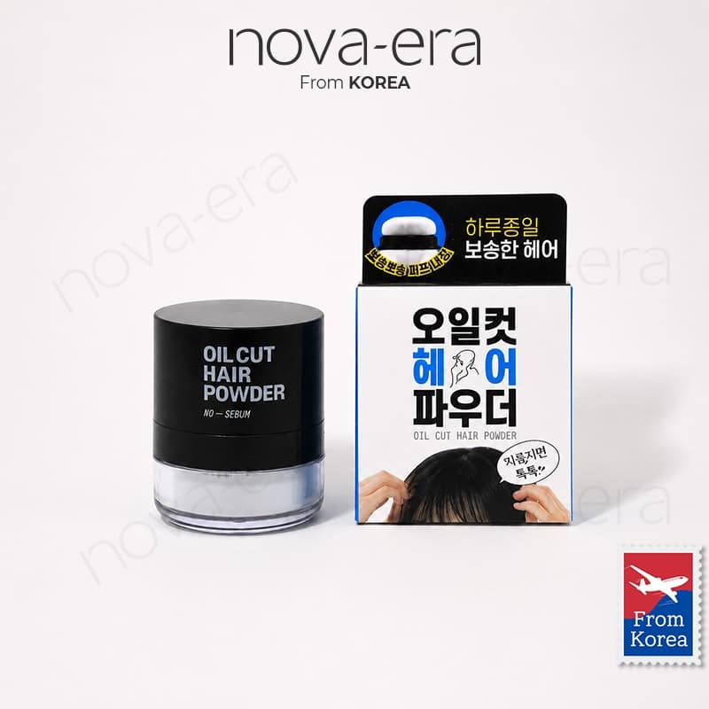 Oil Cut Hair Powder 5g Pó Capilar Controle de Oleosidade Volume para Raiz e Franja