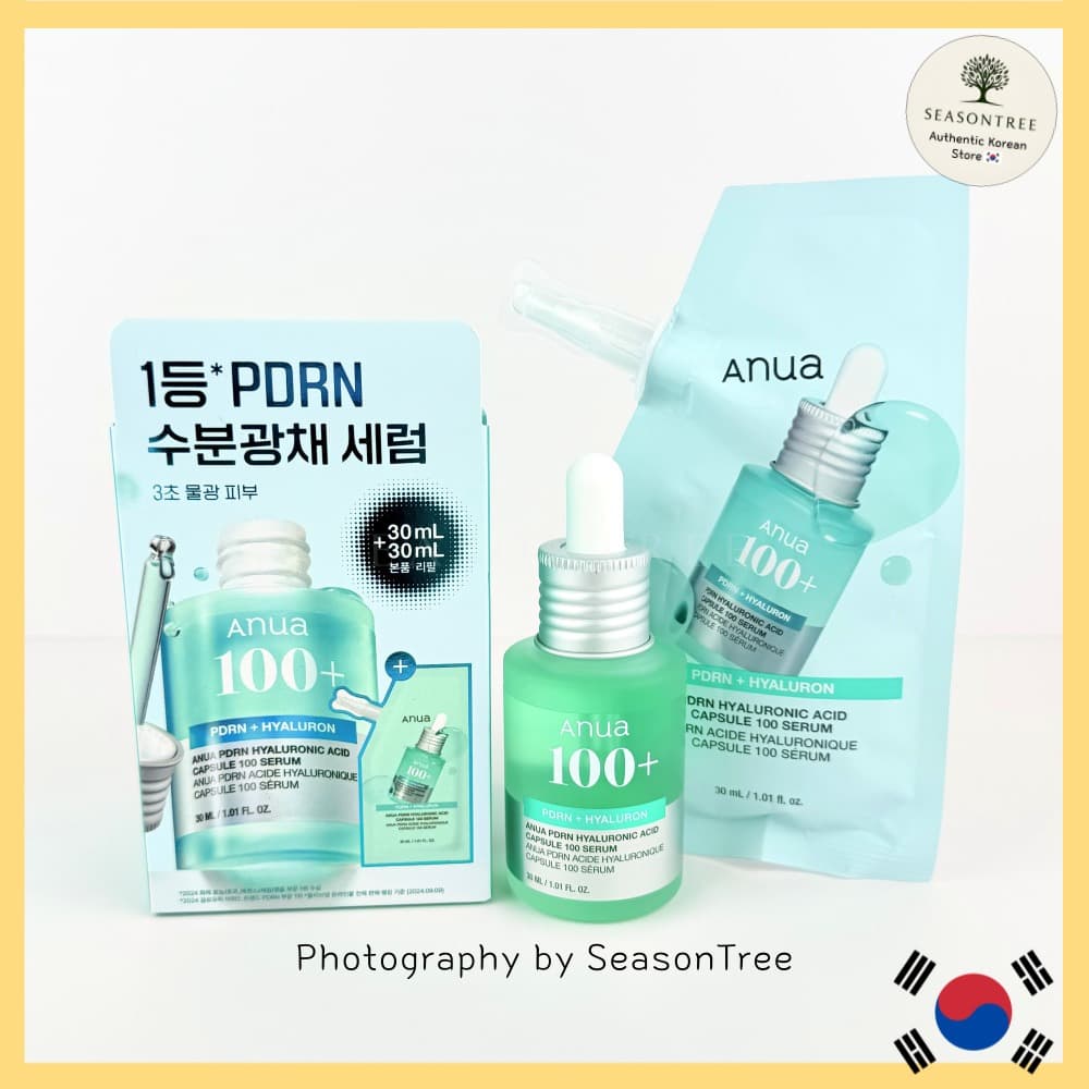 [Anua] Sérum PDRN Ácido Hialurônico Capsule 100 30ml / Refil