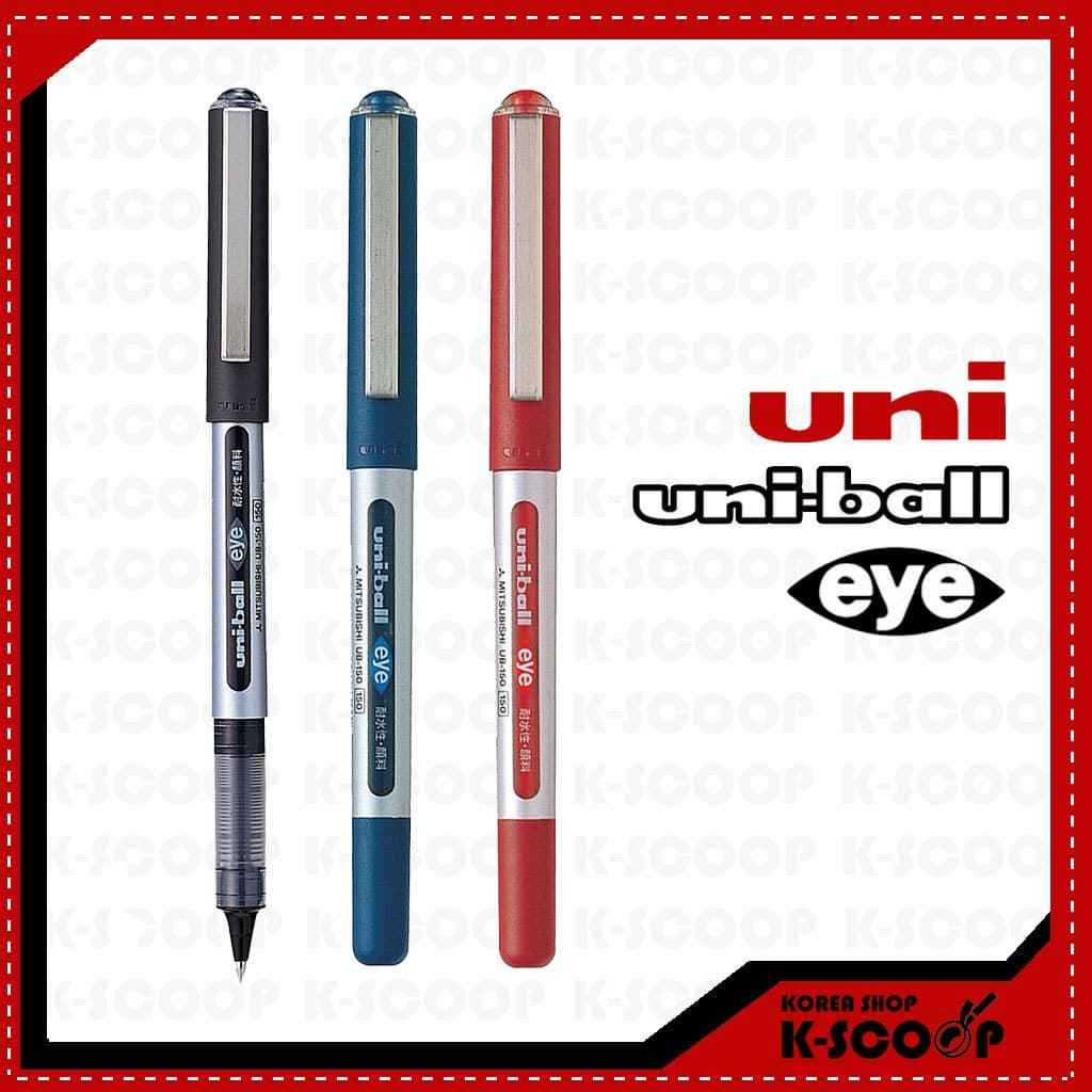 Caneta Rollerball Olho Uni-Bola 0.5mm UB-150