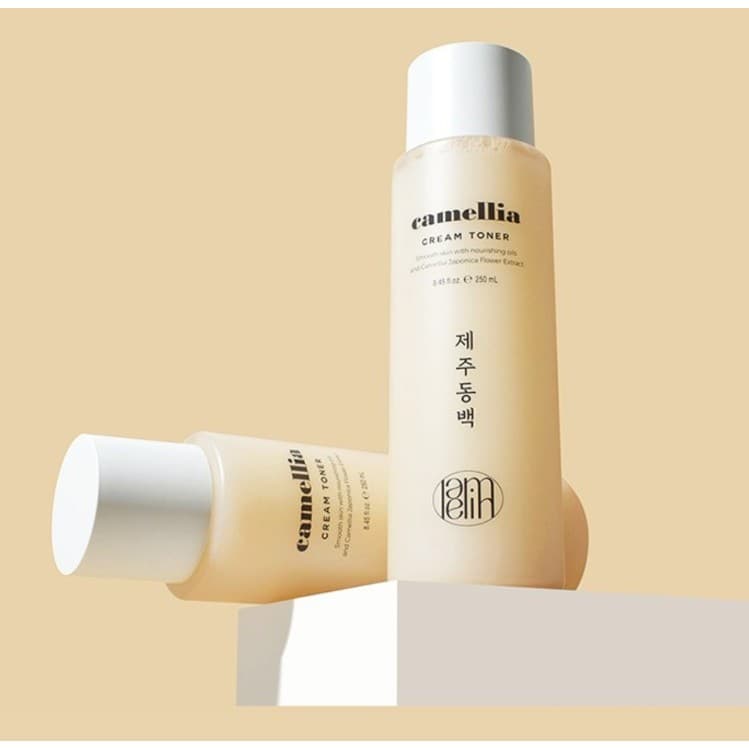 Lamelin Camélia Creme Toner 250ml Facial Diário Cuidados Com A Pele Fórmula Leve