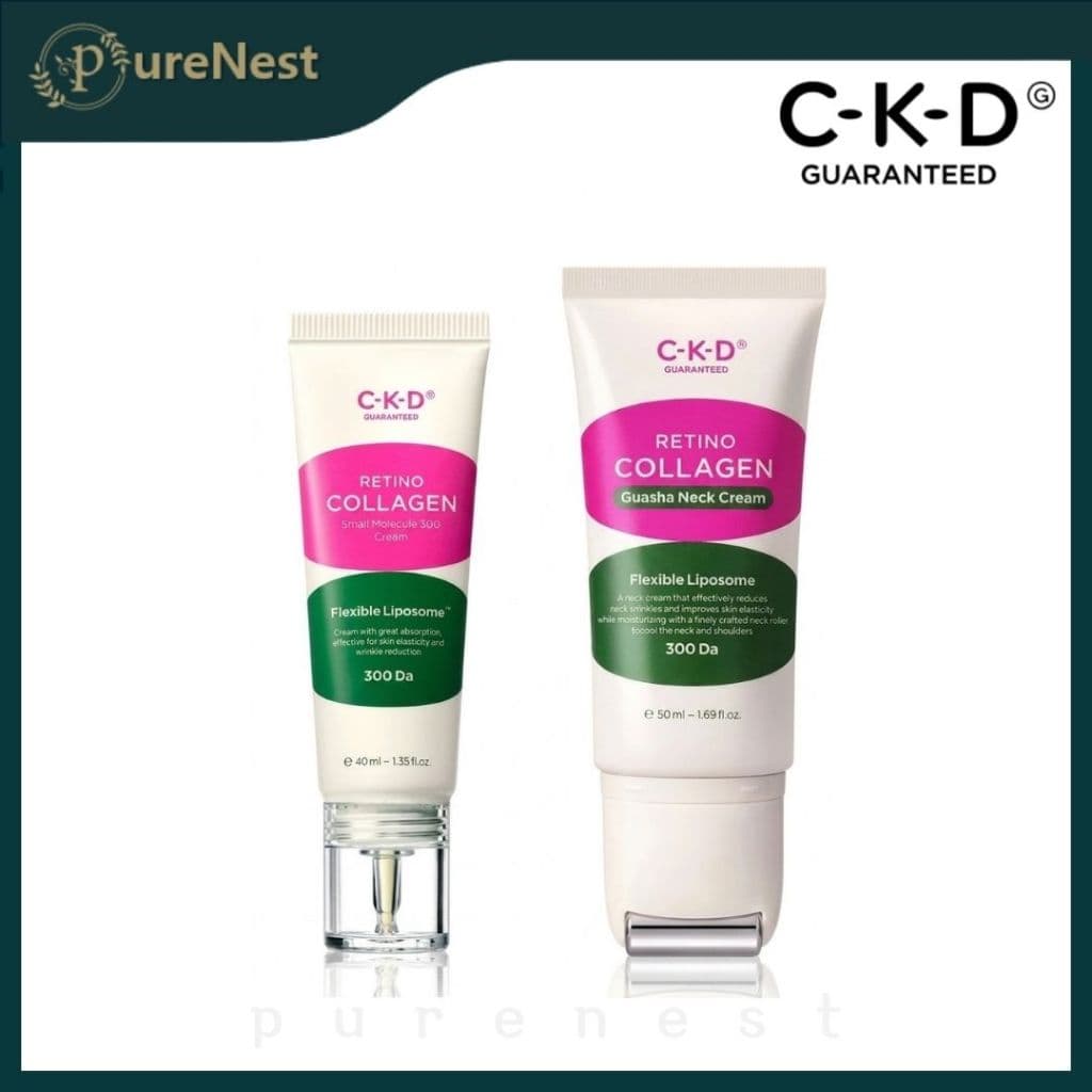 Ckd Retino Collagen Low Molecer 300 Guasha Neck Cream 50ml ,, 40ml (original E Recarga)