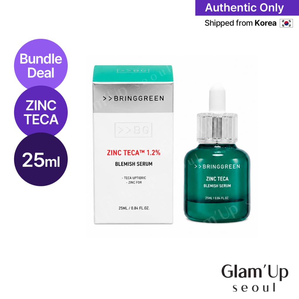 [BRING GREEN] ZINC TECA 1.2 % Soro De Problemas 25ml (Principal/Recarga/Quedas) BRINGGREEN