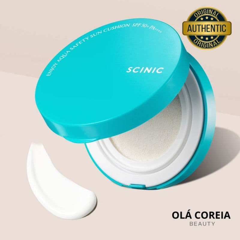 Almofada Solar Mineral SCINIC Enjoy Aqua Safety 15 g