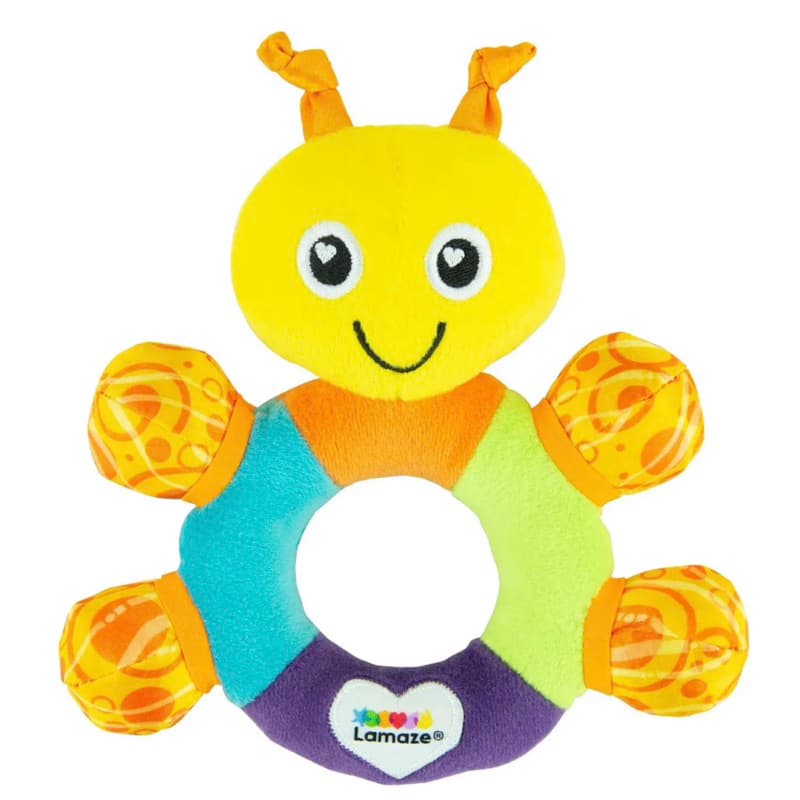 Brinquedo Sensorial Bebê Lamaze usado Abelinha Chocalho