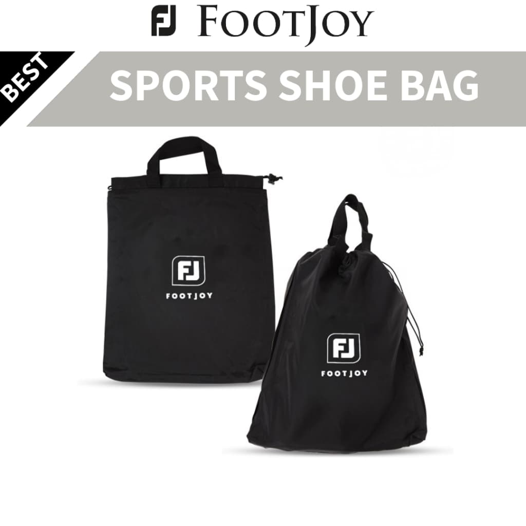 [FootJoy] Bolsa Para Calçados De Golfe E Esportes-Preta
