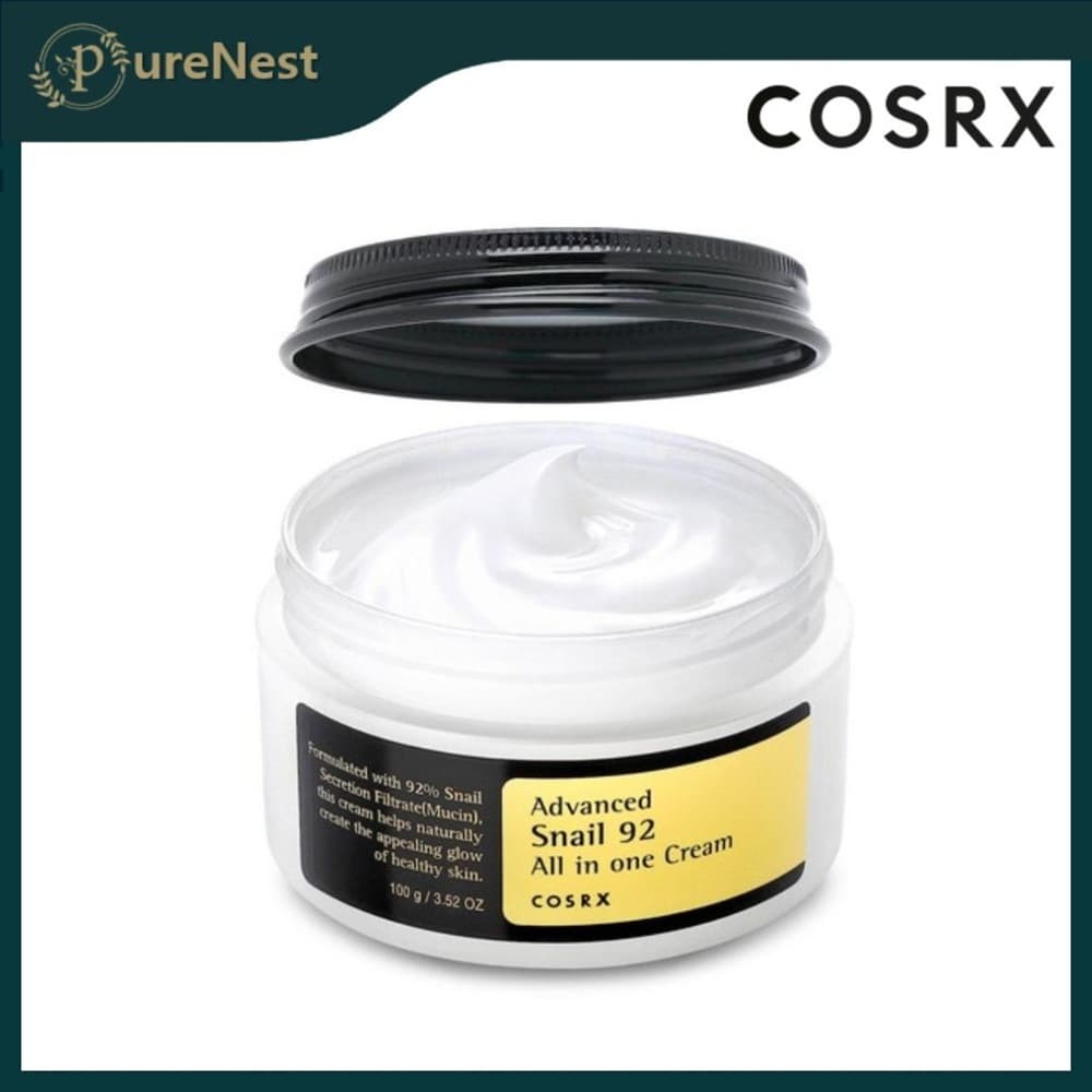 [COSRX] Creme Advanced Snail 92 Tudo Em Um 100ml (Cuidado Hidratante E Calmante Leve)