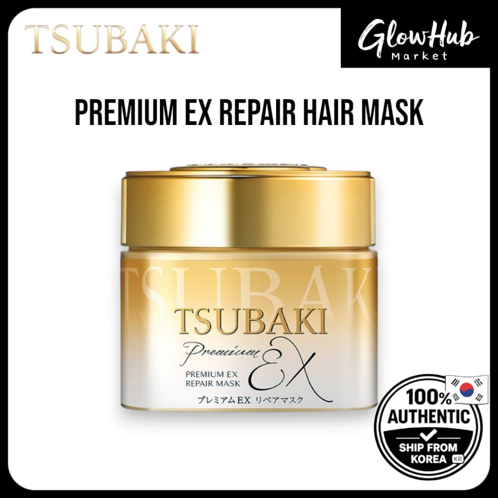 Máscara Capilar Tsubaki Premium EX repair 180g – Cuidado Reparador De Danos |