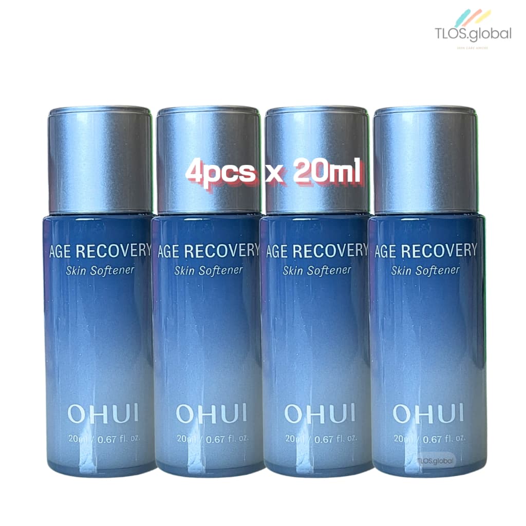 Data De Liquidação . 03.2027 | 4 Ou 2 Frascos OHUI Age Recovery Amaciante De Pele 20ml Antienvelhecimento E Rugas