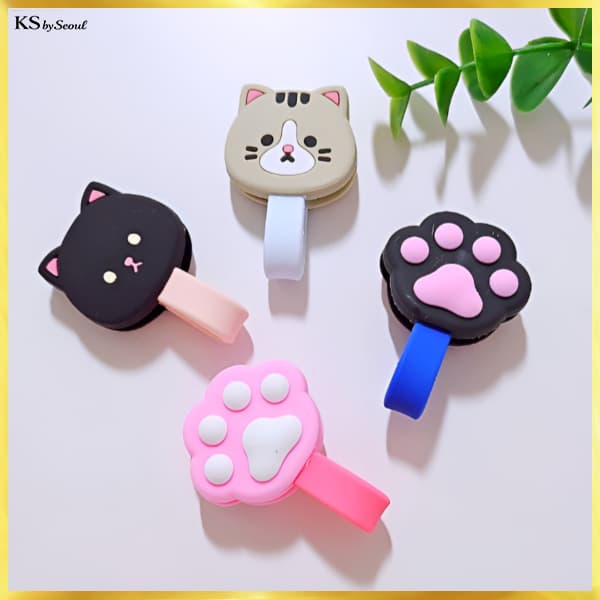 [Daiso Korea] Suporte Para Cabo De Banda Organizadora De Cabos