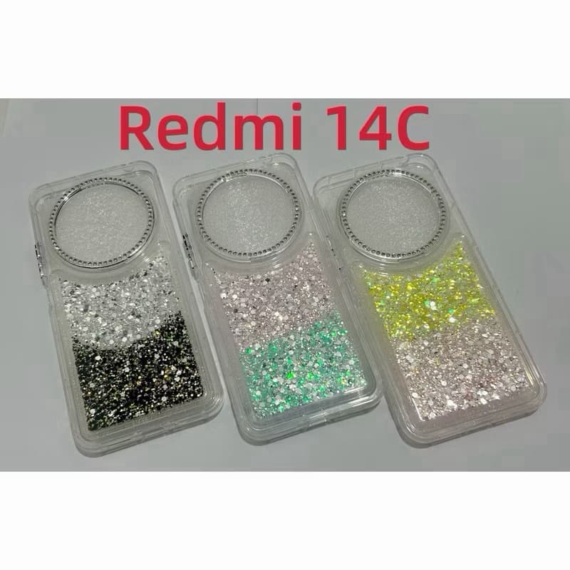 capa capinha com  brilho para redmi 14C