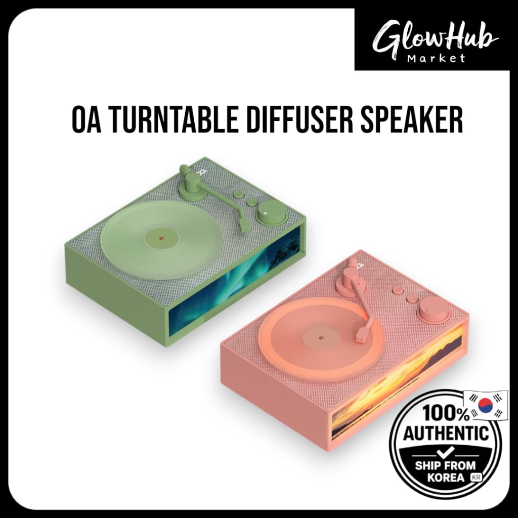 Alto-Falante Difusor De Mesa Giratória OA-Iluminação Ambiente Aromático | aroma bluetooth , Lâmpada De Humor interior