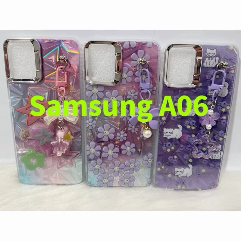 capa capinha case space acrilico para samsung A06