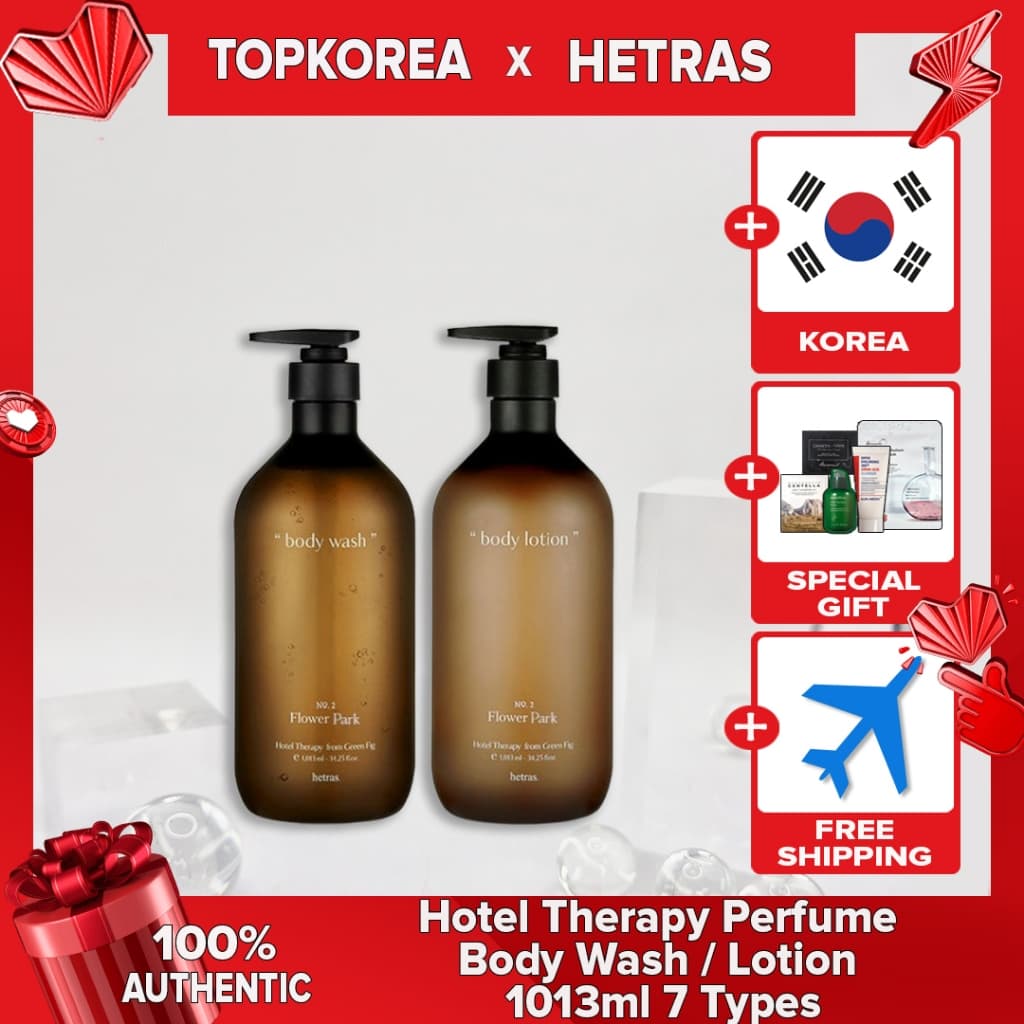 Hetras Hotel Therapy Perfume Sabonete Líquido/Loção 1013ml 7 Tipos , TOPKOREA Envio Da Coreia