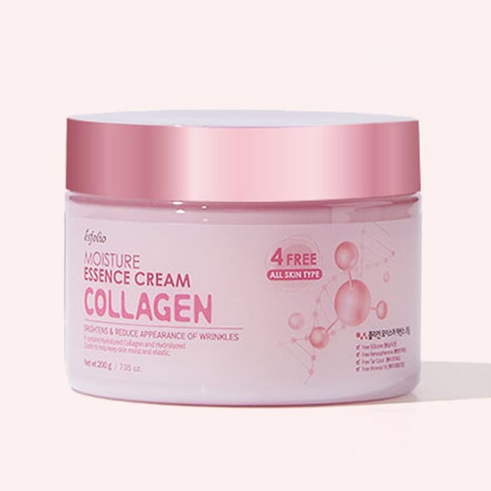 [Esfolio] Creme Essência Hidratante Colágeno 200g | Facial E Reafirmante Coreano