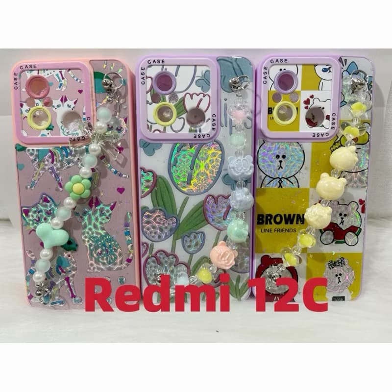 capa capinha com correntinha para xiaomi Redmi 12C