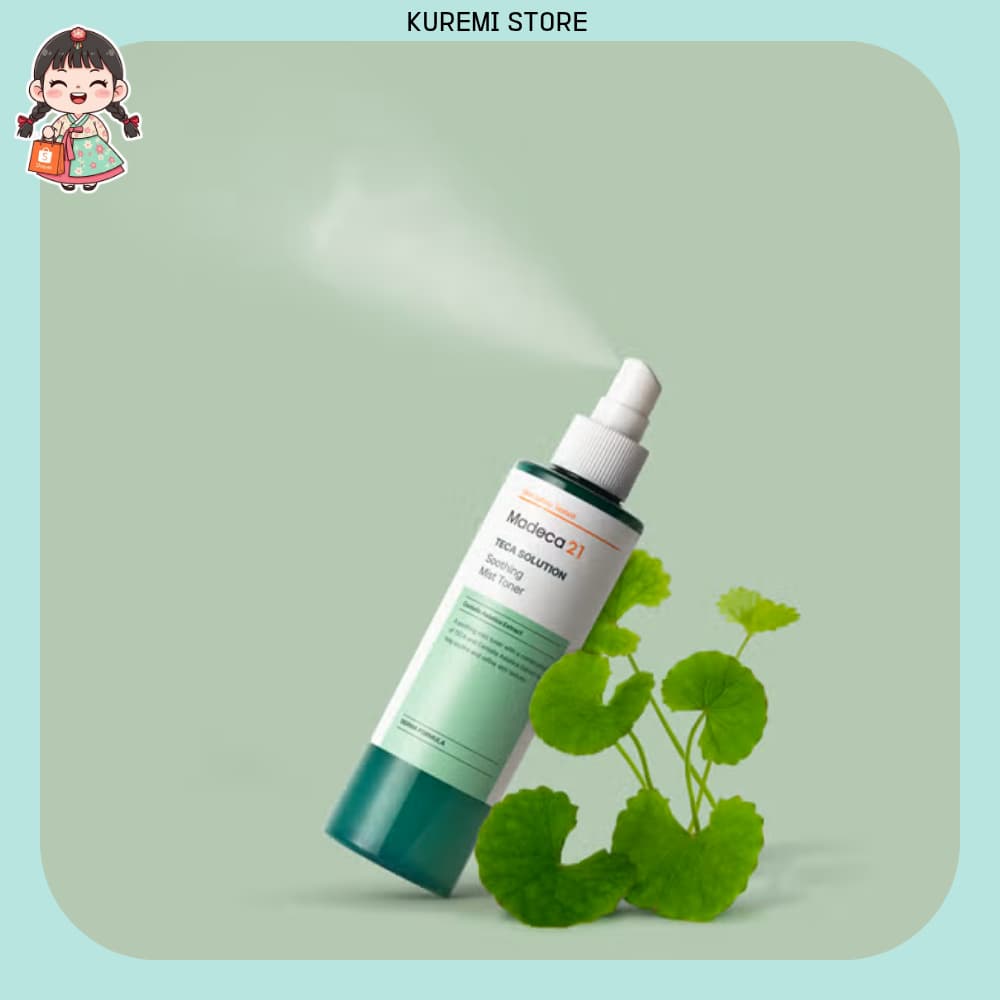[Madeca21] Tônico Névoa Calmante Solução TECA 200ml | Resfriamento E Alívio Instantâneo