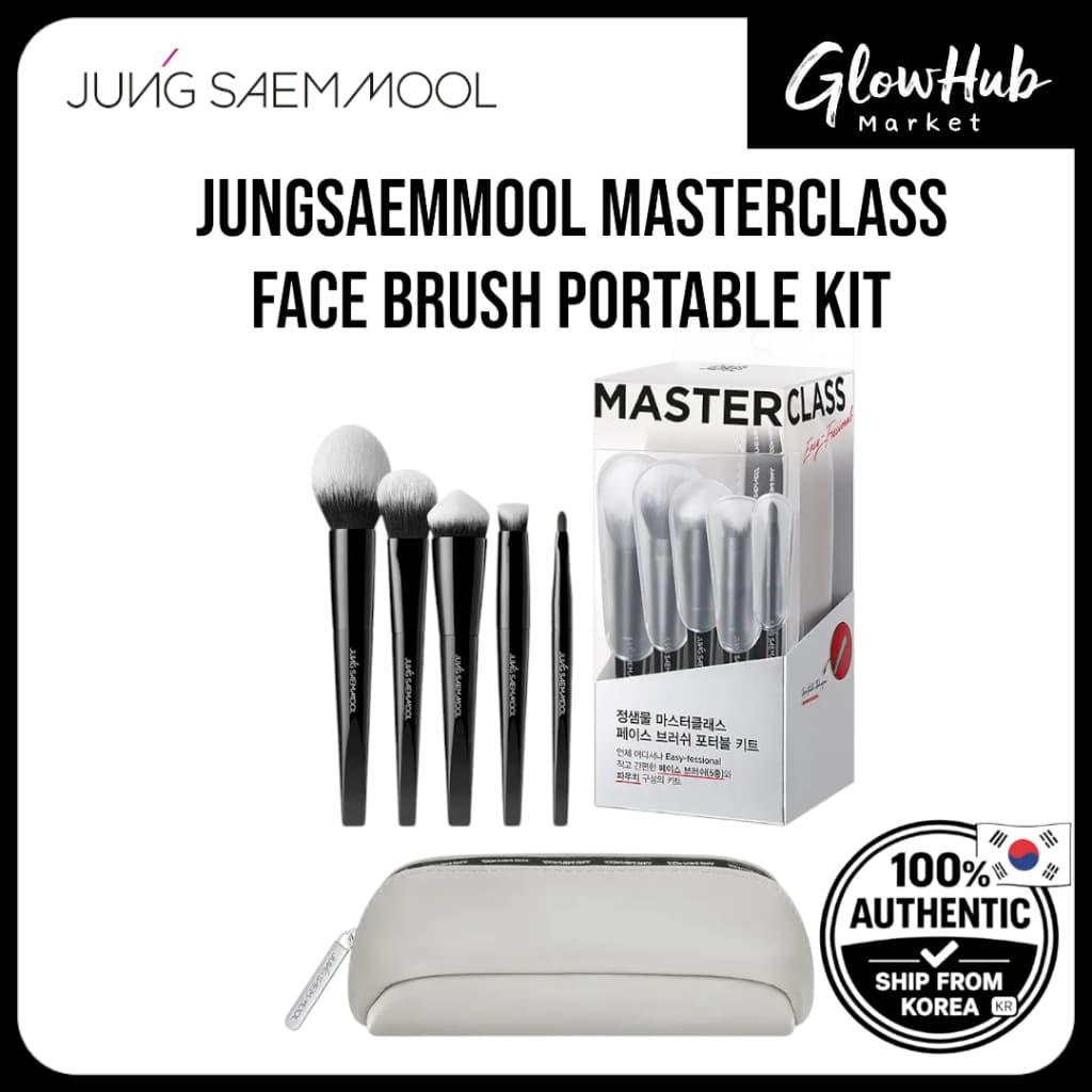 Kit Portátil De Pincel Facial JUNGSAEMMOOL Masterclass-Conjunto De Pincéis Faciais