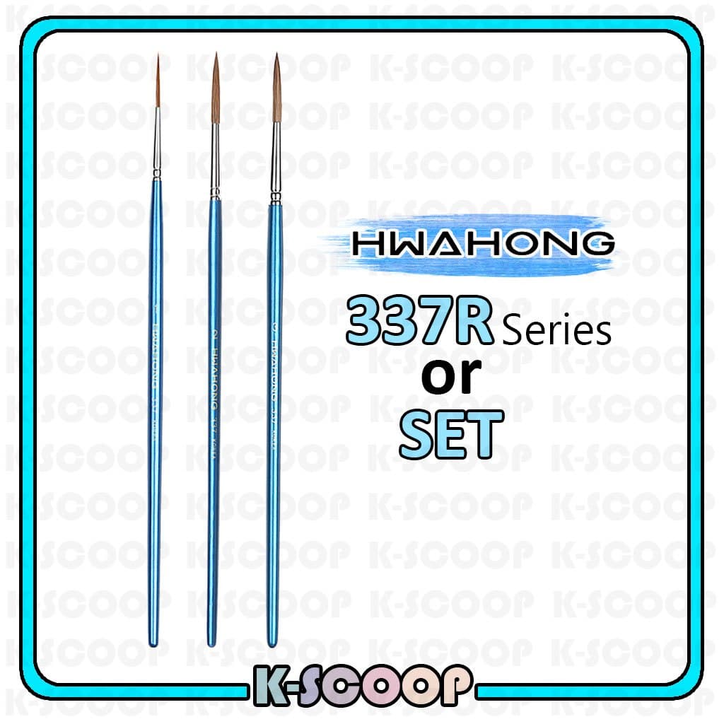 Pincel Série Hwahong 337 – De Pintura Artística De Cabelo Natural