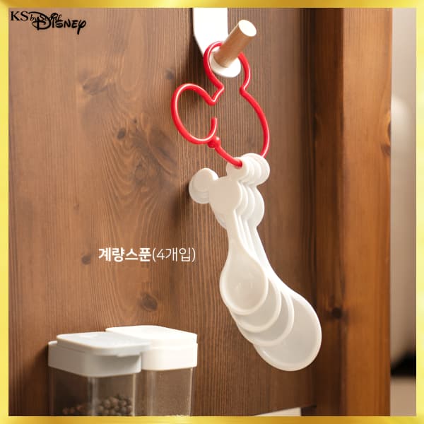 [Daiso Korea] Conjunto De Colher Medidora De Personagens 4 Tamanhos