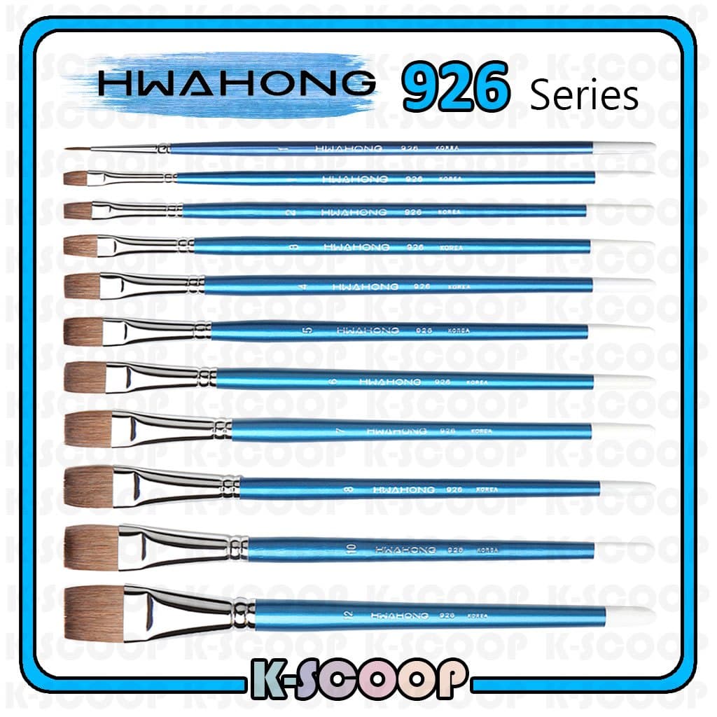Pincel Série Hwahong 926 – Natural Para Artista De Cabelo
