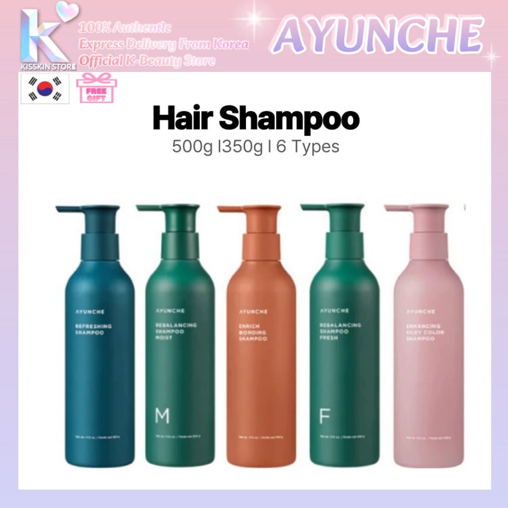 Champô Capilar AYUNCHE 500g | Shampoo Coreano Para Couro Cabeludo Reparação De Danos E Cuidados Com A Queda De Cabelo 6