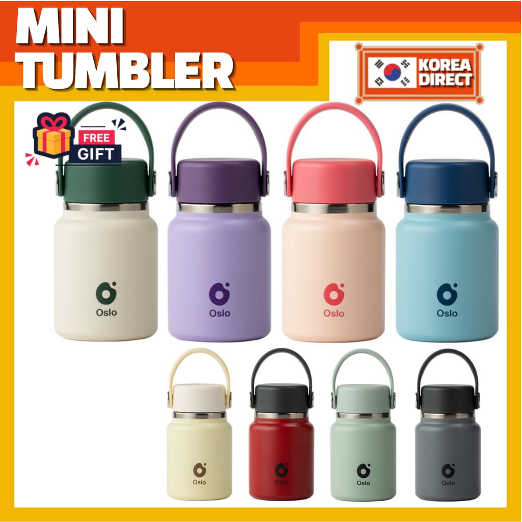 [Oslo] Mini Copo Loop 150ml 220ml Ultra Leve Aço Inoxidável 304 Infantil Portátil Isolado
