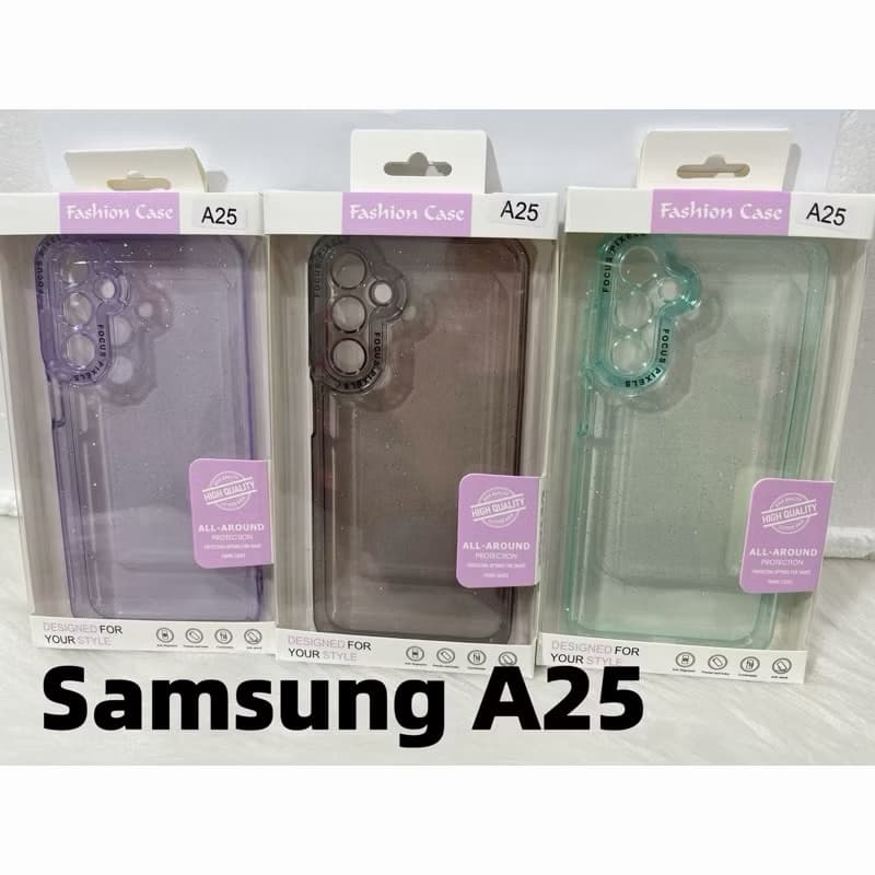 capa capinha acrilico com brilho para Samsung A25