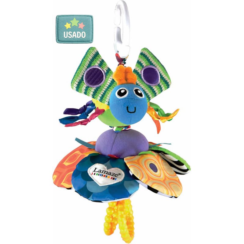Brinquedo Sensorial Lamaze Abelha Vibratória Para Bebê 0+ Meses