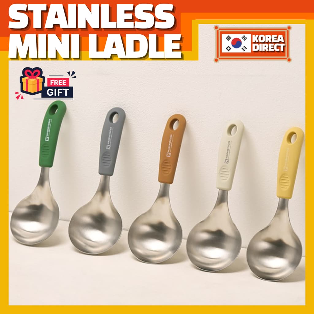 [WAGENSTEIGER] MINI Concha Inox 304 Coreano MUKBANG YOUTUBER FAVORITE SNS ITEM Quente Somente Para RAMEN