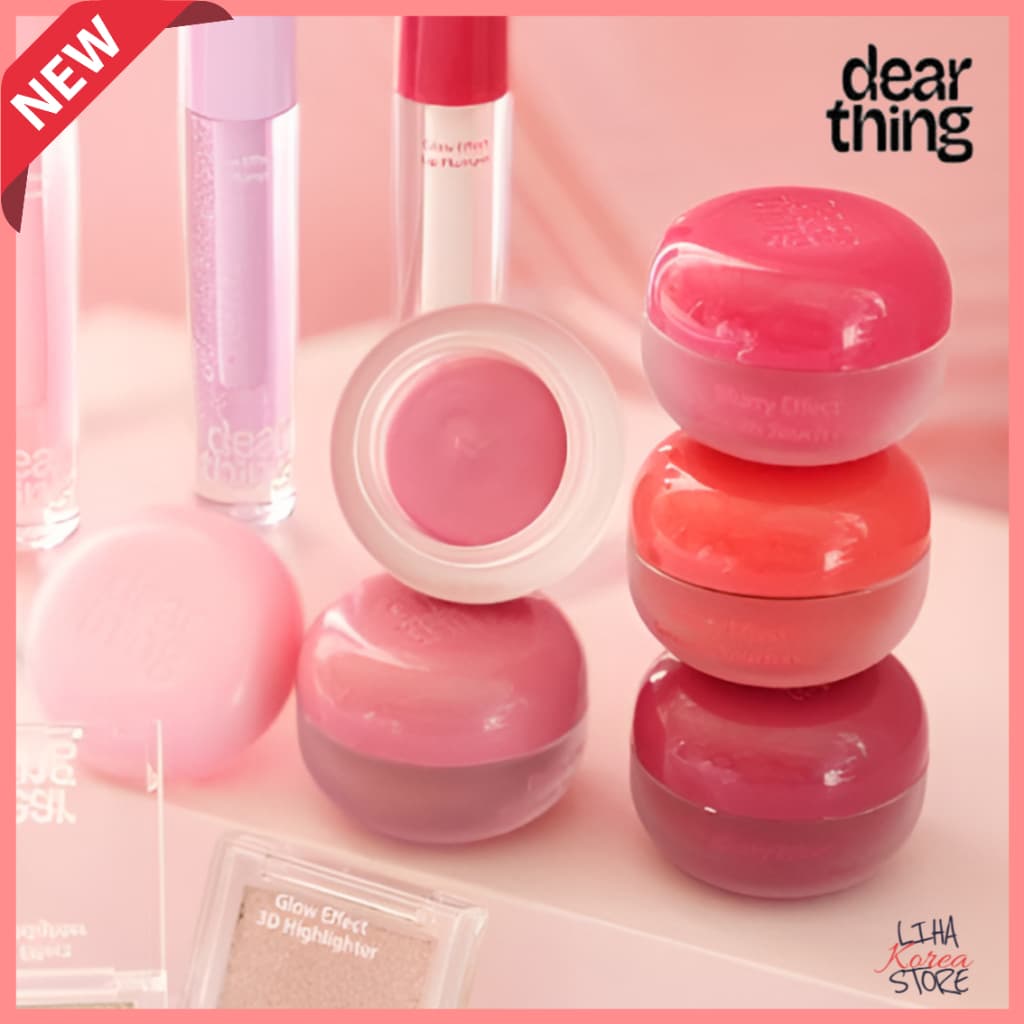 Pote De Toque De Gelatina Milk Touch Dear Thing | Lábios E Bochechas 5 Cores