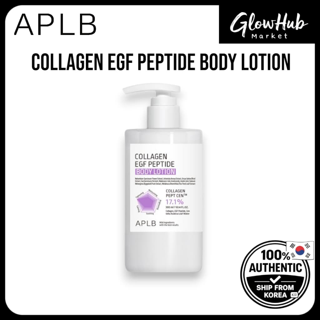 Aplb COLLAGEN EGF PEPTIDE Loção Corporal 300ML – Cuidados Com A Umidade Firme |