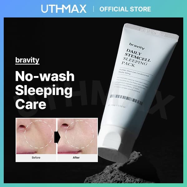 [BRAVITY Oficial] Pacote De Dormir Diário De Células-Tronco 100g (K-Beauty)