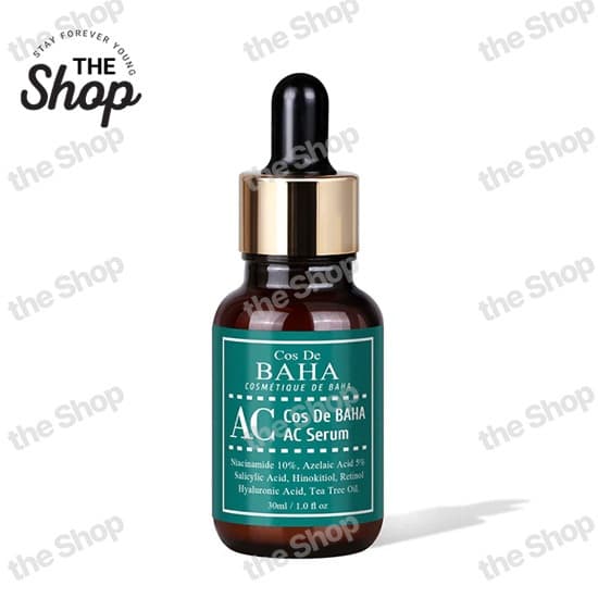 [Cos De BAHA] Soro Facial 30ml 10 Tipos | Retinol Niacinamida Vitamina C Ácido Azelaico Peptídeo Hialurônico Cuidados Co