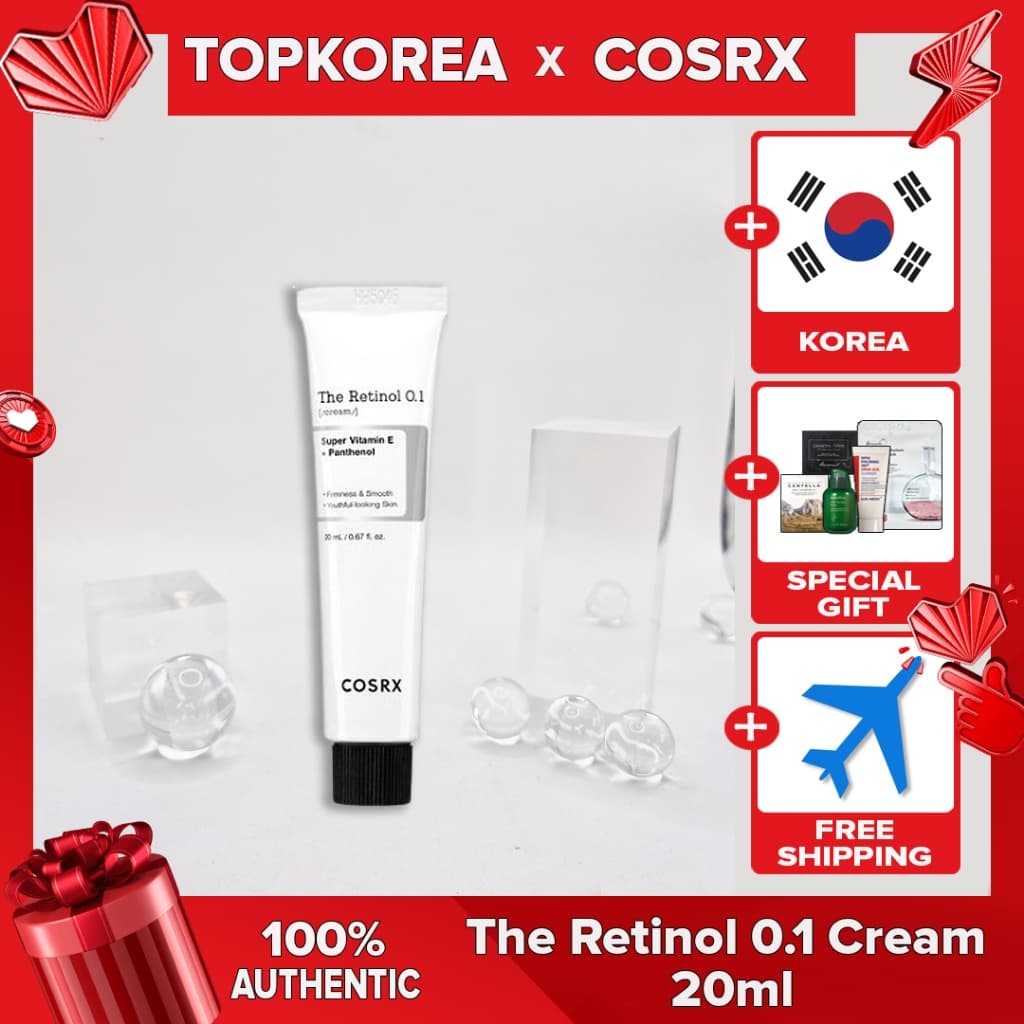 COSRX The Retinol 0.1/0.3 Creme 20ml TOPKOREA Envio Da Coreia