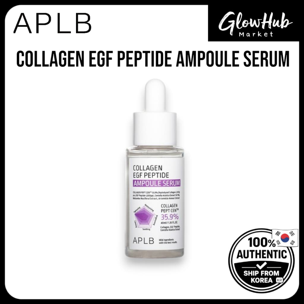 Aplb collagen EGF PEPTIDE Ampola SERUM 40ml – Reafirmante Para Cuidados Com A Pele | De Colágeno