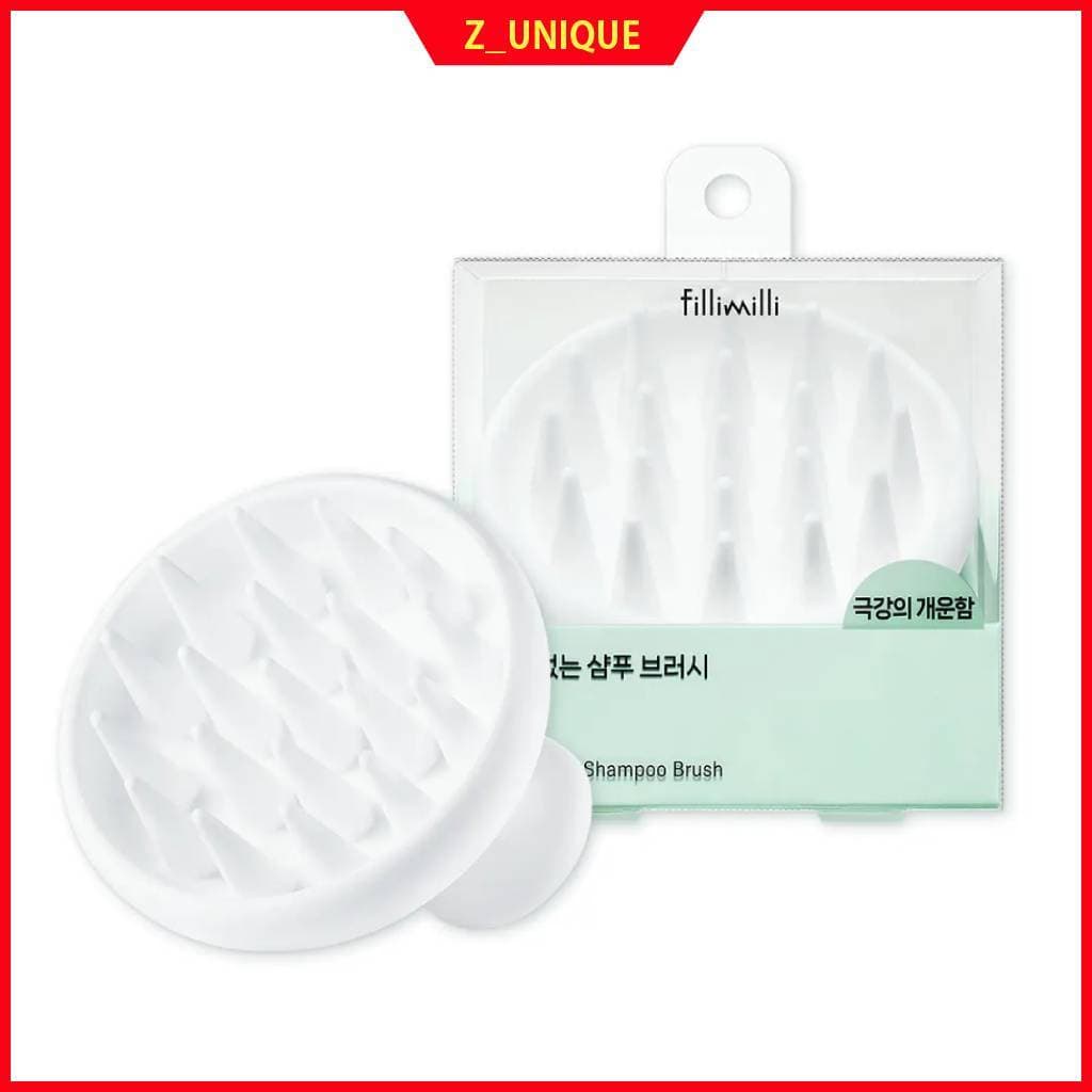 Filli Escova De Shampoo Desembaraçadora De Silicone , Massageador De Couro Cabeludo , Limpeza Ferramenta Coreana De Cuidados Com Os Cabelos