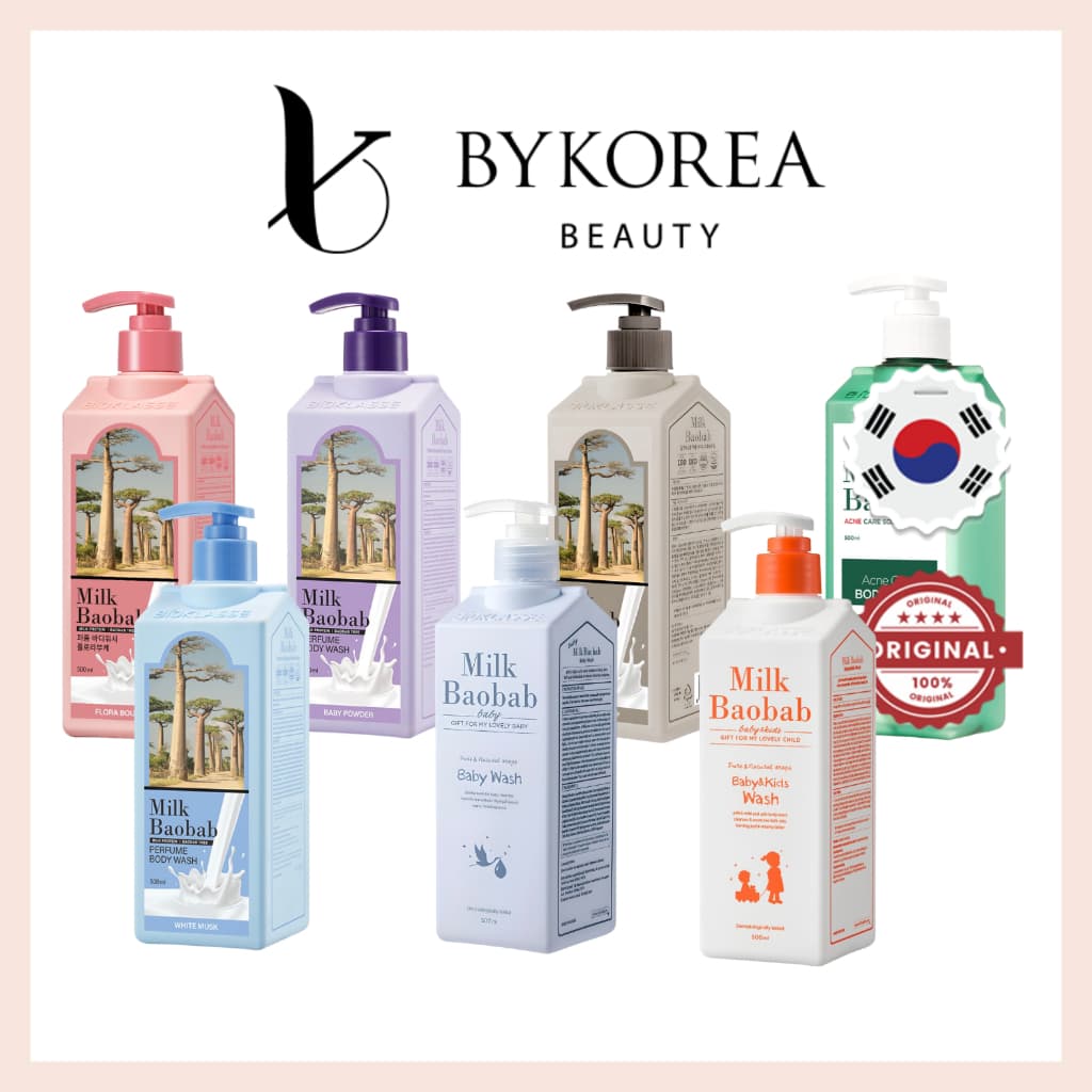 MILK BAOBAB Body Wash Collection 500ml