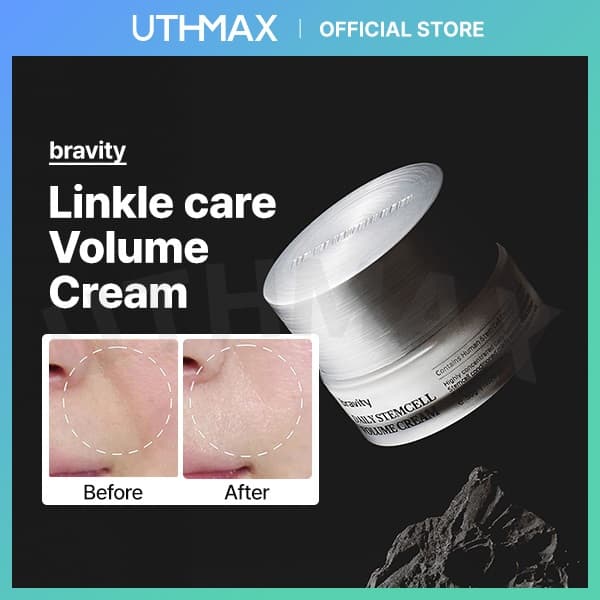 [BRAVITY Oficial] Creme Diário De Volume De Cultura Stem-Cell 50g (K-Beauty)
