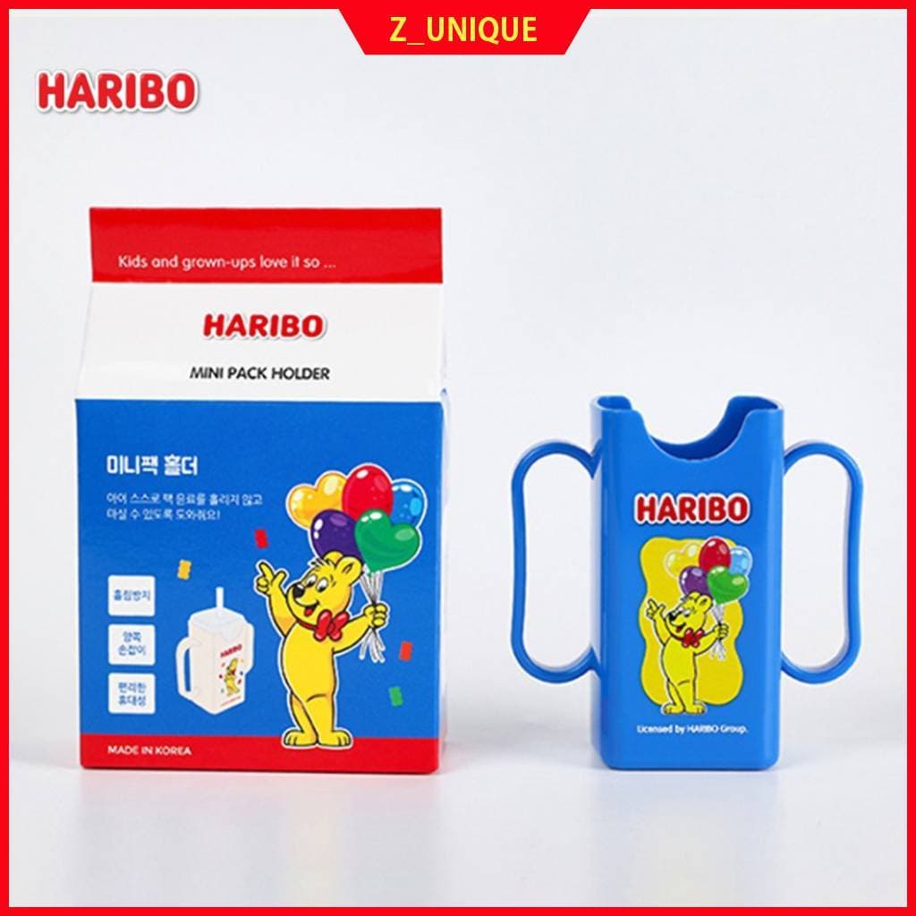 Suporte Para Pacote De Leite HARIBO + Conjunto De Mini Porta-| Bebidas Infantis , Caixa De Suco , Alça , Copo De Treinamento Bebês