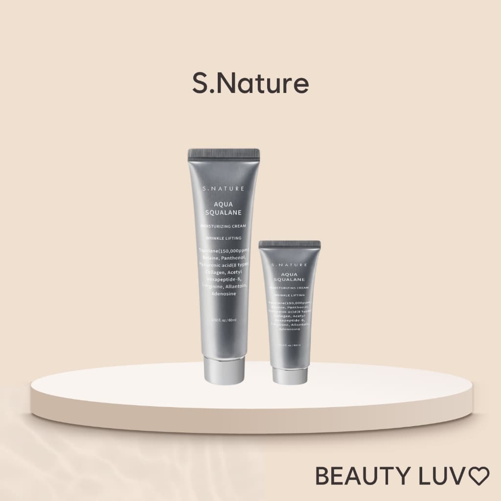 [S.Nature] Creme Hidratante Aqua Squalane 60ml + 30ml