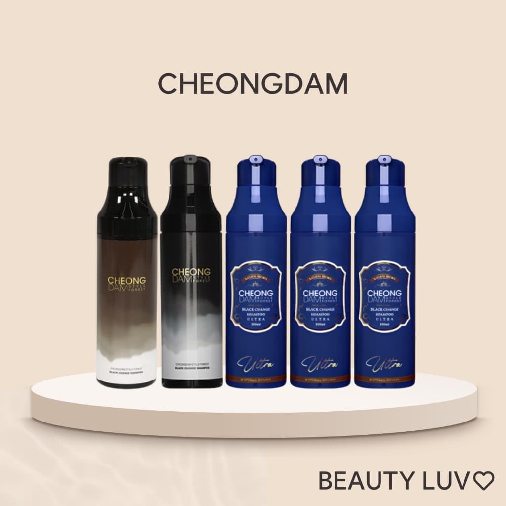 [CHEONGDAM] Shampoo Forest Black Change Dye/Ultra 200ml