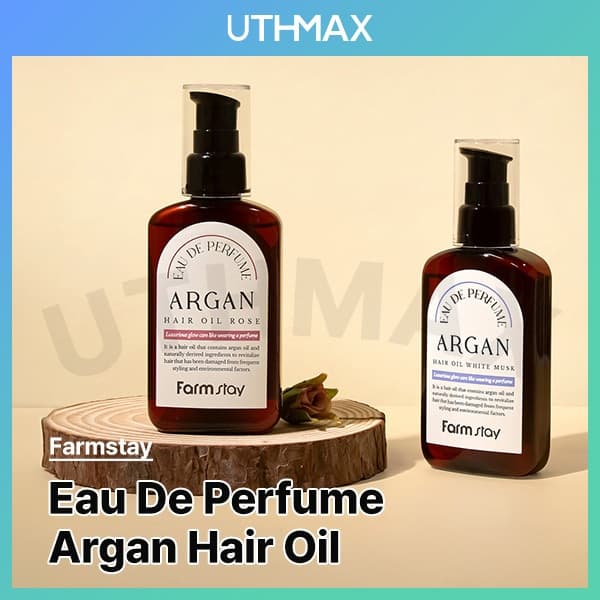 [FARMSTAY Oficial] Óleo Capilar de Argan Eau de Parfum 100ml