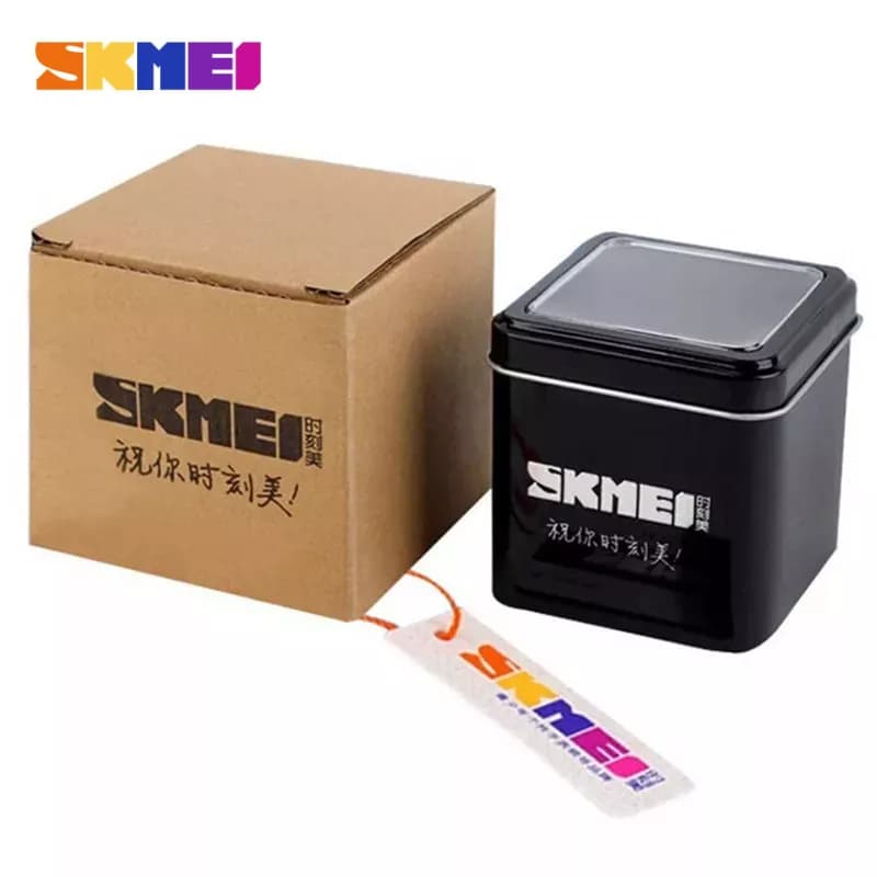 SKMEI Caixa Universal Eletrônica Relógio Quartzo De Papel Embrulho Chinês E Inglês Presente Requintada