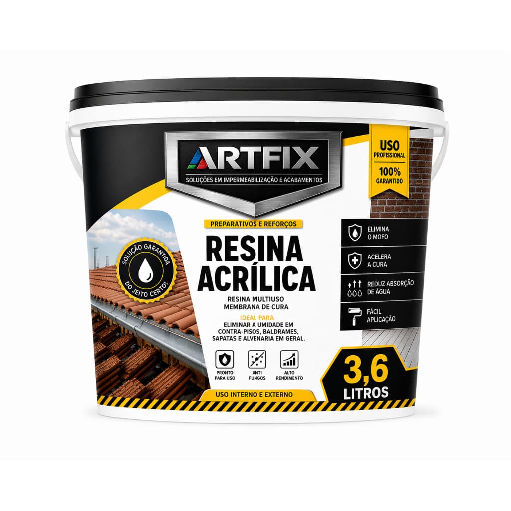 Resina 3.6L Alta Durabilidade