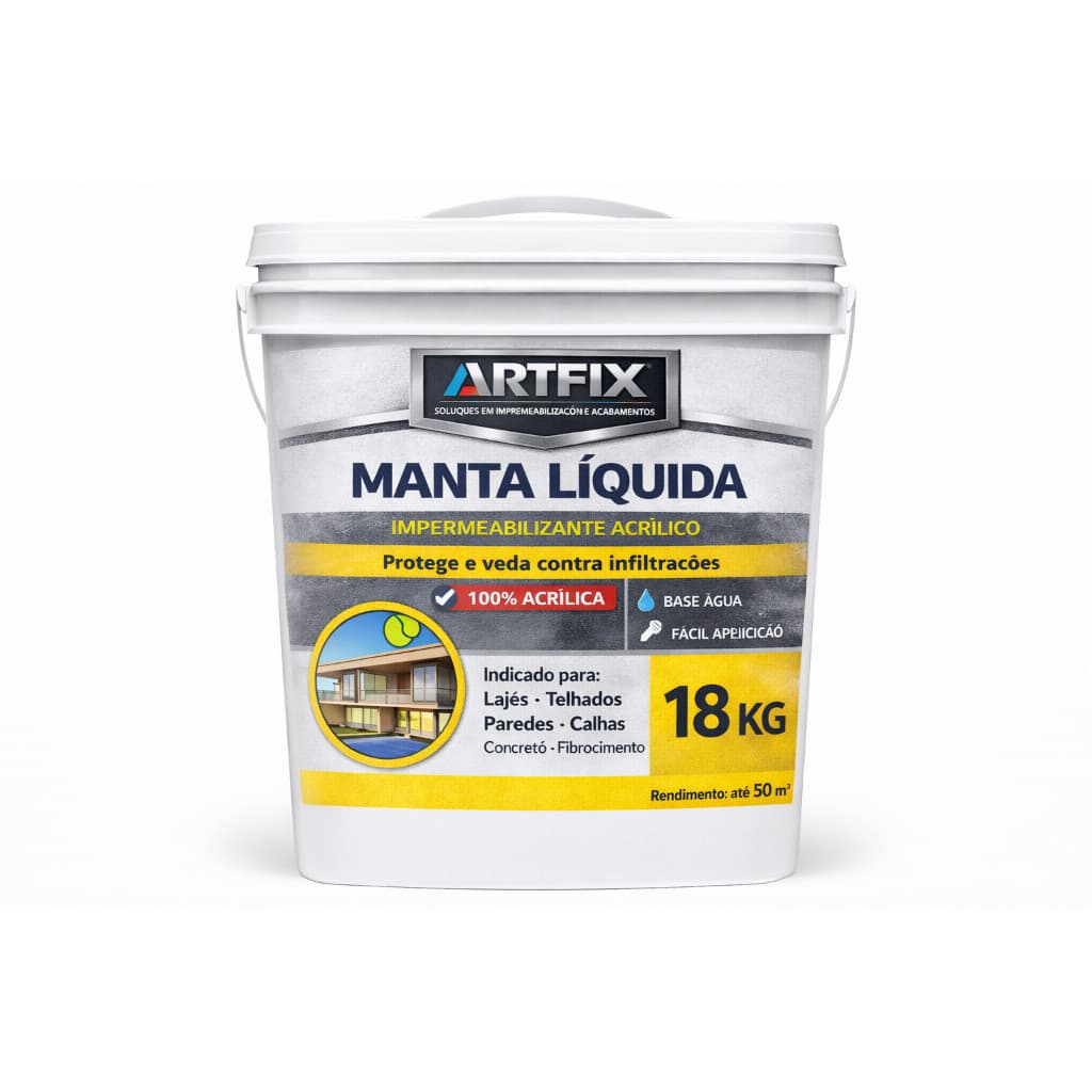 Manta Líquida 18kg Anti Goteira Para Telhado