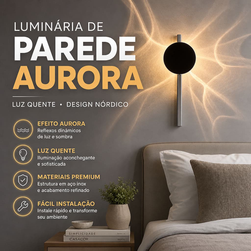 Lâmpada de parede sala estar corredor decoração lâmpada parede Led quarto lâmpada parede cabeceira moderna