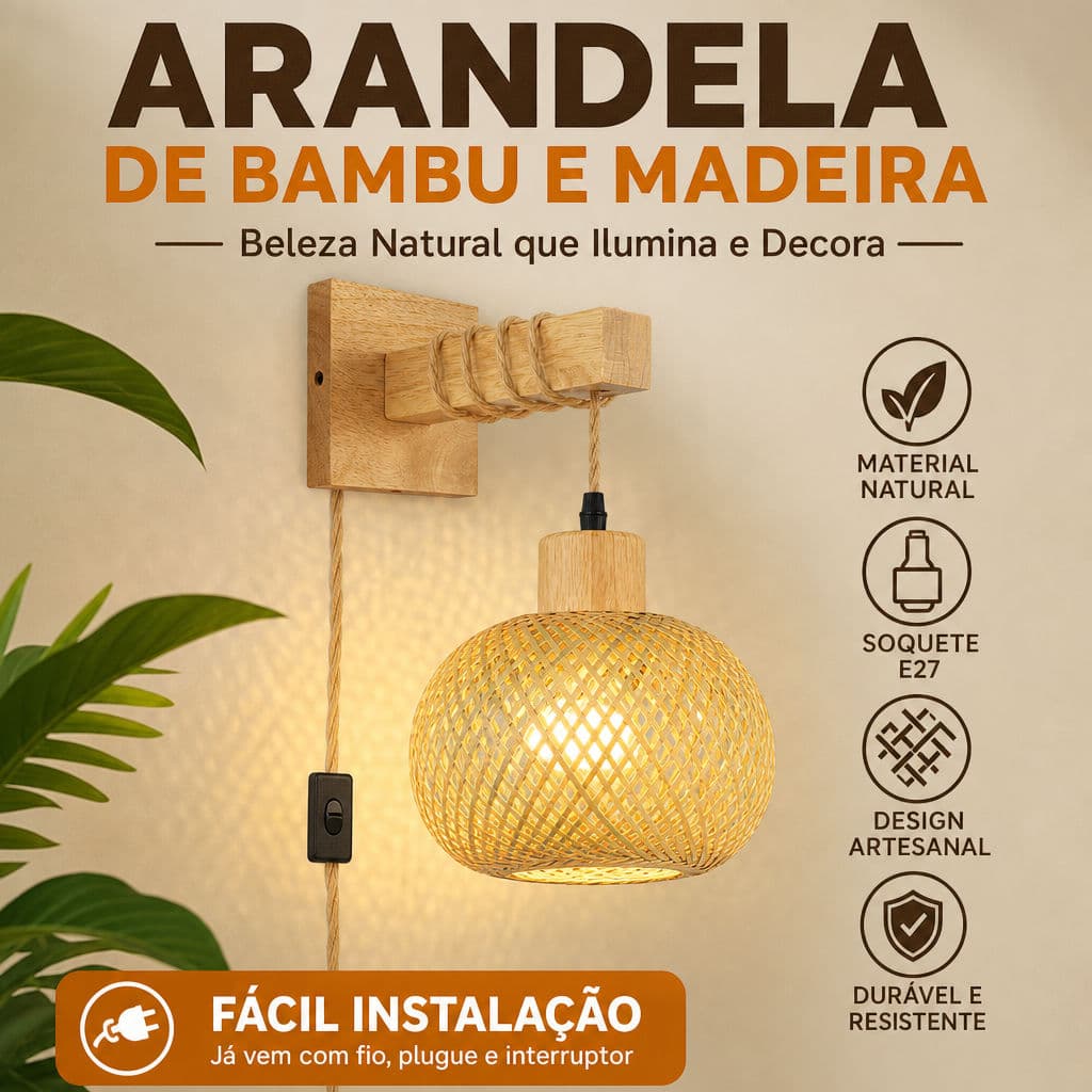 Arandela Sem Fio Arandela De Parede Bateria Recarregável Com Controle Remoto, De Fazenda, Quarto, Sala, Chá